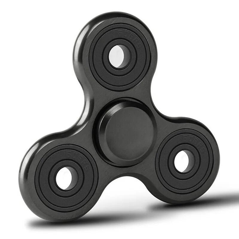 Triangle Hand Spinner Aluminum Alloy Silent Fidget Spinner R188 Bearing Turn Designed for 6 Minutes Adult Toy Office Stress Relief Playthings