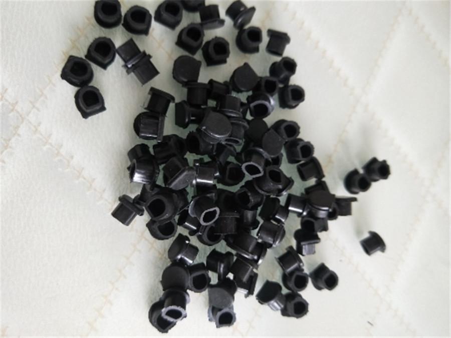 Small D-Rubber Seal Strip End Cap Plug