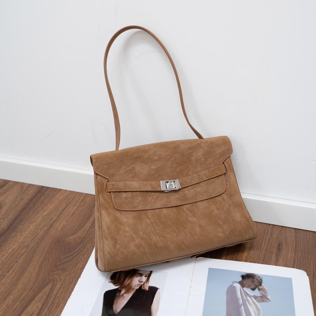 Borsa Tote Kelli 2025 nuova da donna a grande capacità per l'uso quotidiano, versatile, da sotto braccio, crossbody, a spalla, borsa da abbracciare