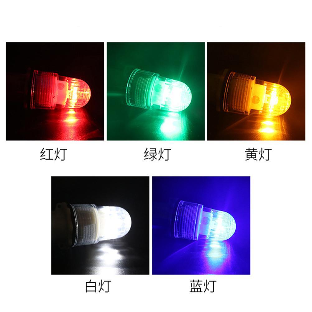 Night Fishing LED Underwater Fishing Light Indicator Bait Alarm Rod Clip Tip Fish Bait Alarm for Fishing