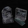 1 Set Mini Security Camera Baby Monitor Small Items Storage Support Holder Stand Acrylic Wall Mount Floating Shelf