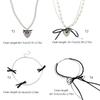 Pendant Necklace Trendy Neck Jewelry Double Layer Necklace for Any Occasions