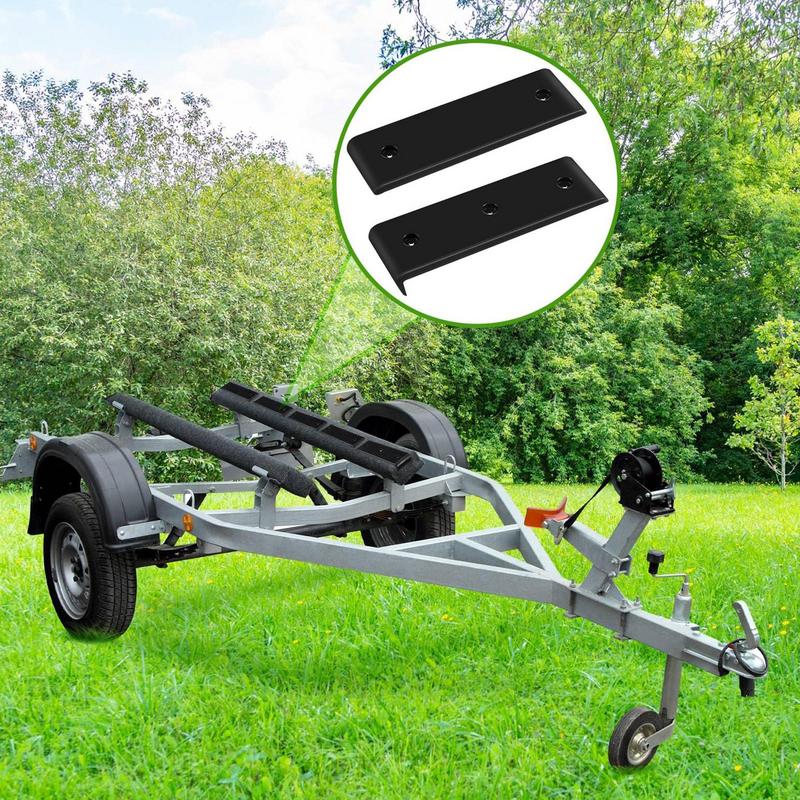 Tobogane pentru remorcă pentru bărci 3 X 10 inch Paturi pentru remorcă pentru bărci 10x Remorcă pentru bărci de rezistență Glide Bunk Enders pentru lansare și încărcare