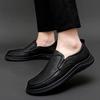 Golden Sapling Business Men's Casual Shoes Genuine Leather Male Flats Leisure Formal Wedding Loafers Party Men Moccasins