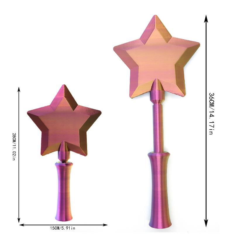Card Holder Star Wand 3D Printed Tap-to-Pay Wand Contactless Credit Card Holder Fun Magical Payment Wand Gift For Kids Teens