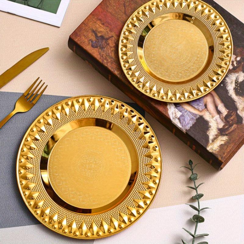 1PC European Fruit Plate Living Room Home Coffee Table Tea Snacks Dried Fruit Snack Dishes Storage Tray