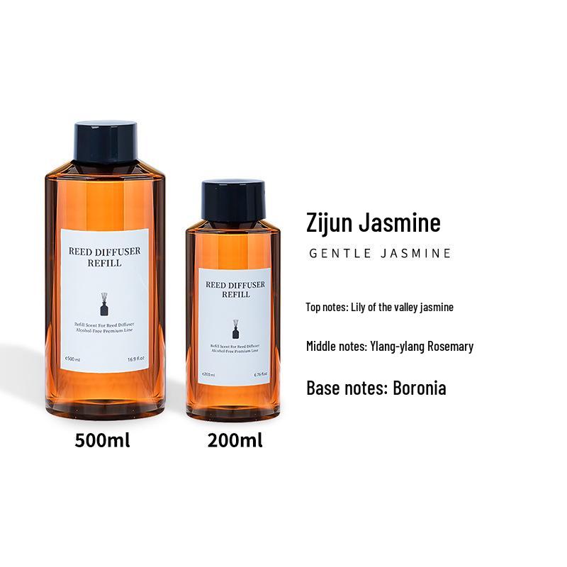 Recharge pour Diffuseur d'Arôme Sans Flamme 500ml - Parfumeur d'Intérieur Grande Capacité, Liquide Diffuseur 200ml.