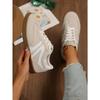 2026 New Retro Casual Platform Sneakers Round Toe Versatile Thick Sole Skate Shoes