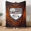 FC Lorient Print Flannel Blanket High Quality Warm Comfortable Cover for All Seasons Perfect for Gifts Home Decor