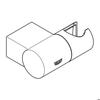 Support flexible de douche - grohe - 27055000 - orientable - métal - chromé brillant