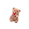 Cute Soft Rose Bear Plush Stuffed Animal Toy for Valentine's Day Gift for Women Girls