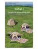 BLACKDOG Hexagonal Automatic Folding Tent: Quick-Open, Rainproof, Sun Protection for Camping and Outdoor Use