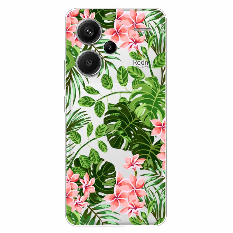 For Redmi Note 13 Pro Plus 5G Case Clear TPU Soft Back Cover for Xiaomi Redmi Note 13 Pro+ 5G Transparent Silicone Cases Funda