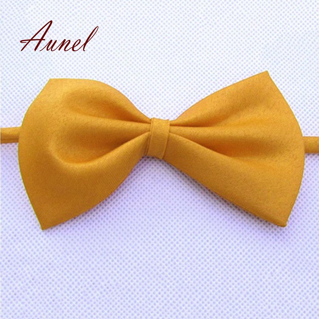 

Регулируемый галстук бабочка для котов жёлтый