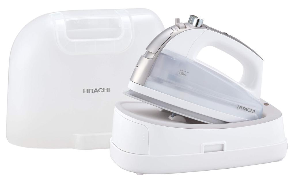 Hitachi Steam Iron Cordless Temperature Steam with Case S Platinum High/Medium CSI-305