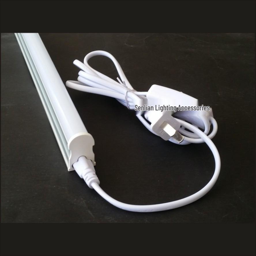 T5 T8 LED Plant Light Tube with 303 Switch, Power Plug, and 1.8M Connector Cord