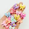 20Pcs New Mini Cute Cartoon Butterfly Junction Flat Back Resin Cabochon Scrapbook Diy Party Embellishments Charm Accessories A88