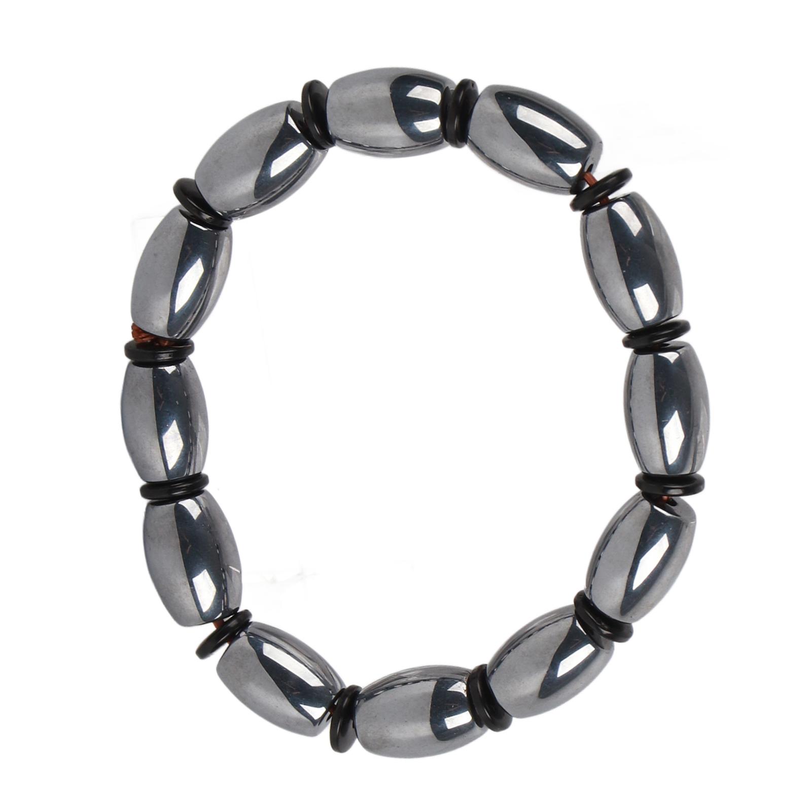 

Браслет из терагерцовых бусин, эластичный браслет для снятия стресса, меридиан, унисекс, браслет с энергетическим целебным камнем