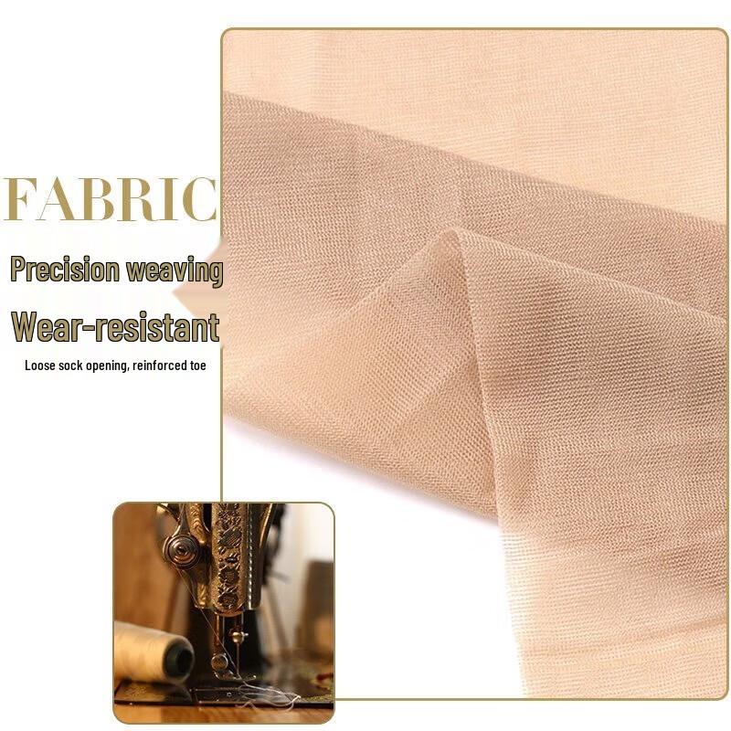 LANGSHA Women's Summer Sheer Crystal Silk Ankle Socks