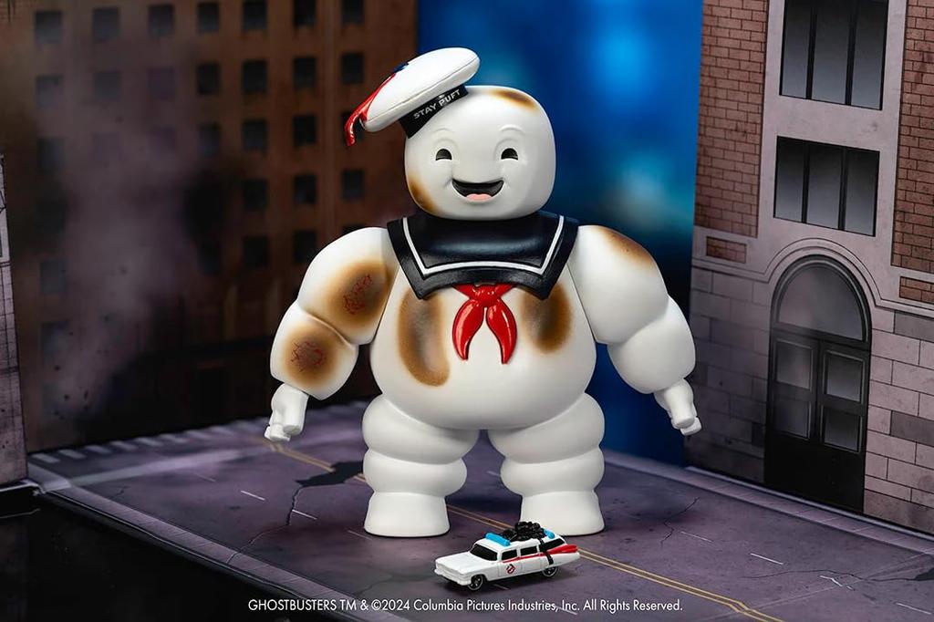 JADA TOYS Nano Ghostbusters Marshmallow Man Nano Hollywood Stay Puft and & Ecto-1 Ecto-1 [Item]