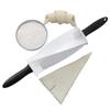 Useful Dough Cutter Bread Slicer Croissant Bread Knife  Non-stick Pastry Roller Machine with Handle Plastic Kitchen Mould Baking