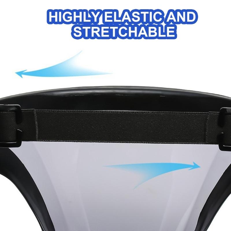 Protective Face Shield Face Shield Mask for Work Full Face Shield for Whacking Face Shield Mask with 20Pcs Filter