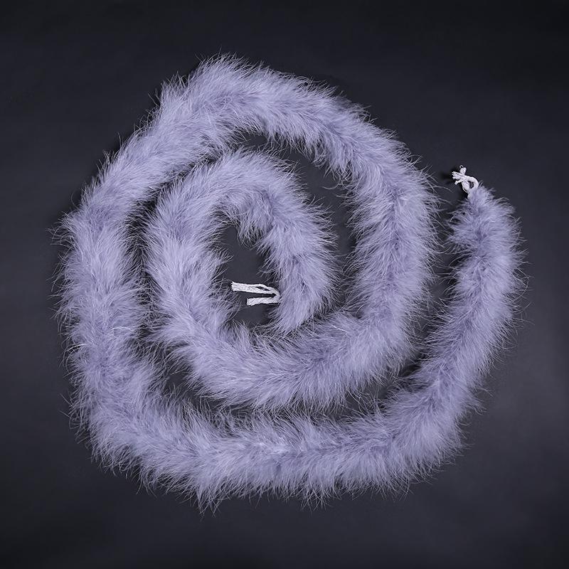 Encrypted Colored Turkey Feather Strips for DIY Decorations & Stage Costumes