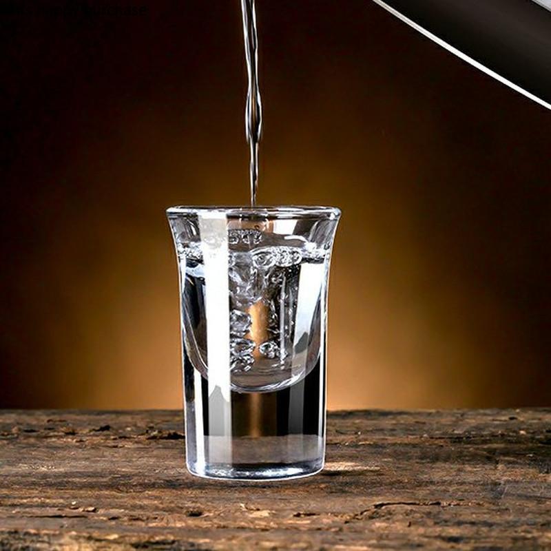 15ml Wine Glass 100ml Hip Flask Drinkware Dispenser Wine Glass Set Combination Transparent Glass Cup Wine Set Exquisite Gift