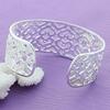 Versilbertes Armband S925 Silber Armband Hochzeitsarmband Silberschmuck Armband Set Offenes Armband Silber