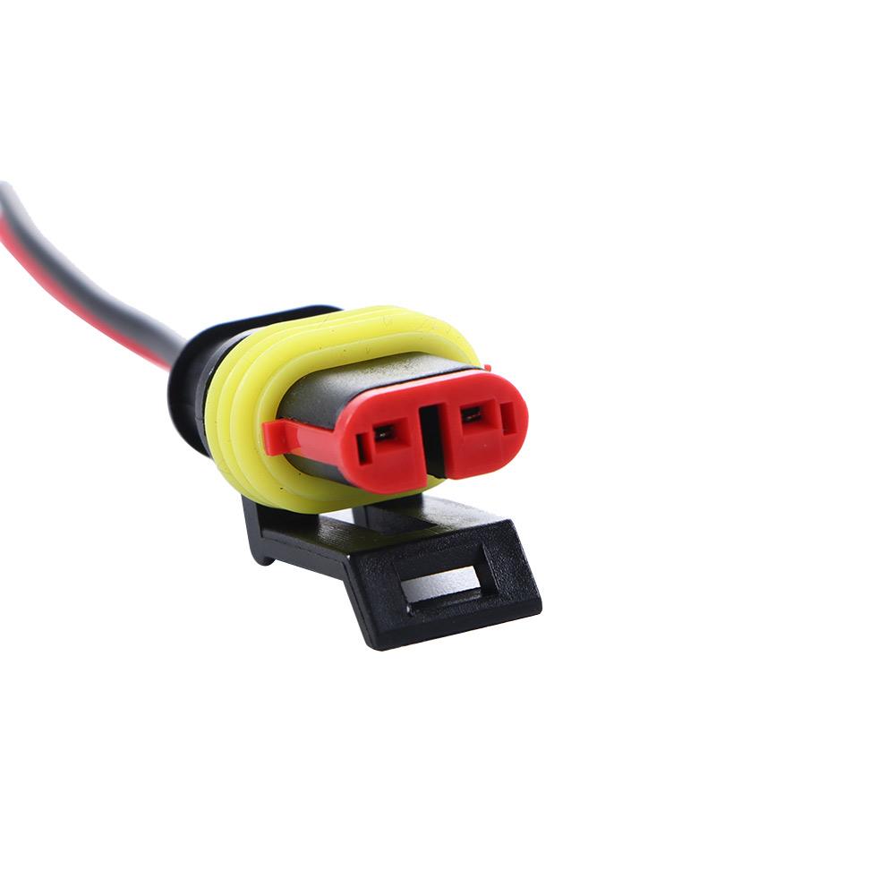 Car Waterproof 2 Pin Way with Wire AWG Marine Auto Connector Plug Set Connector Plug Electrical