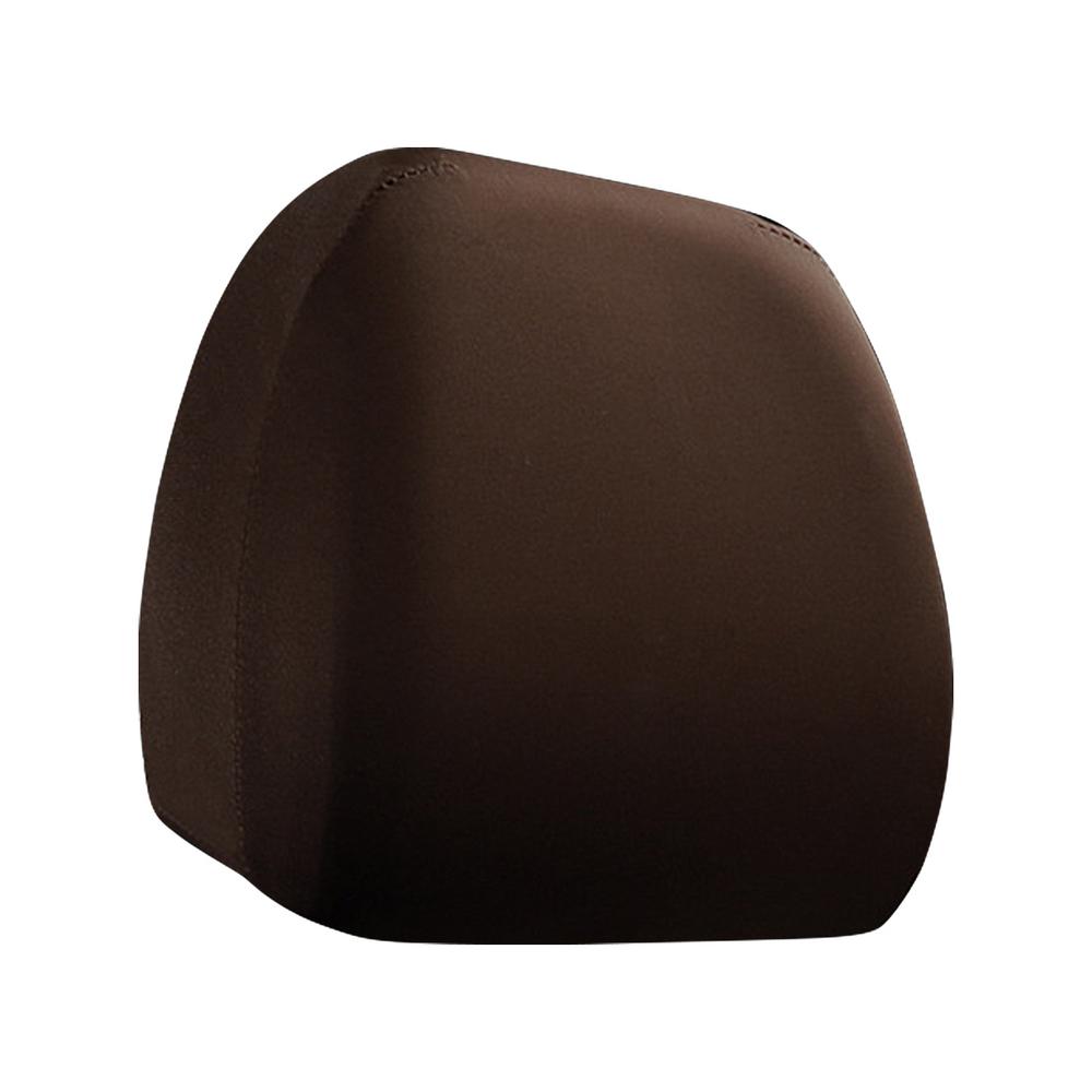 

2024 Чехол на подголовник автомобильного сиденья Эластичный чехол для защиты подголовника автомобиля от пыли Защитные принадлежности для автомобильных сидений для грузовиков, внедорожников, минивэнов кофейный