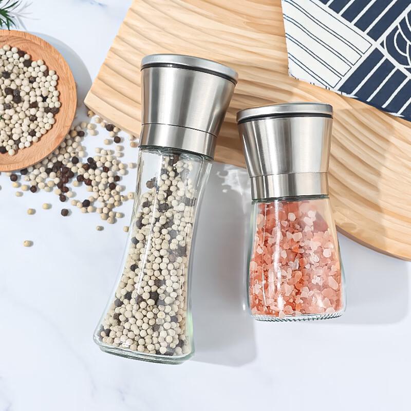 Stainless Steel Manual Spice Grinder Bottle