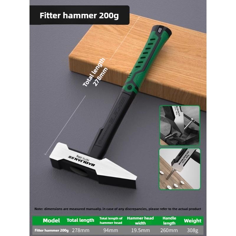 Multi-functional Fitter Hammer Electrician Hardware Hammer Labor Saving Woodworking Construction Manual Tools Household Hammer