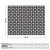 Skull & Crossbones on Black // Halloween Collection Throw Blanket Moving Winter beds for winter Heavy Blankets