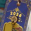 Gold Ring Binding 2026 Card Calendar Vintage Oil Painting Daily Planner  New Year Theme