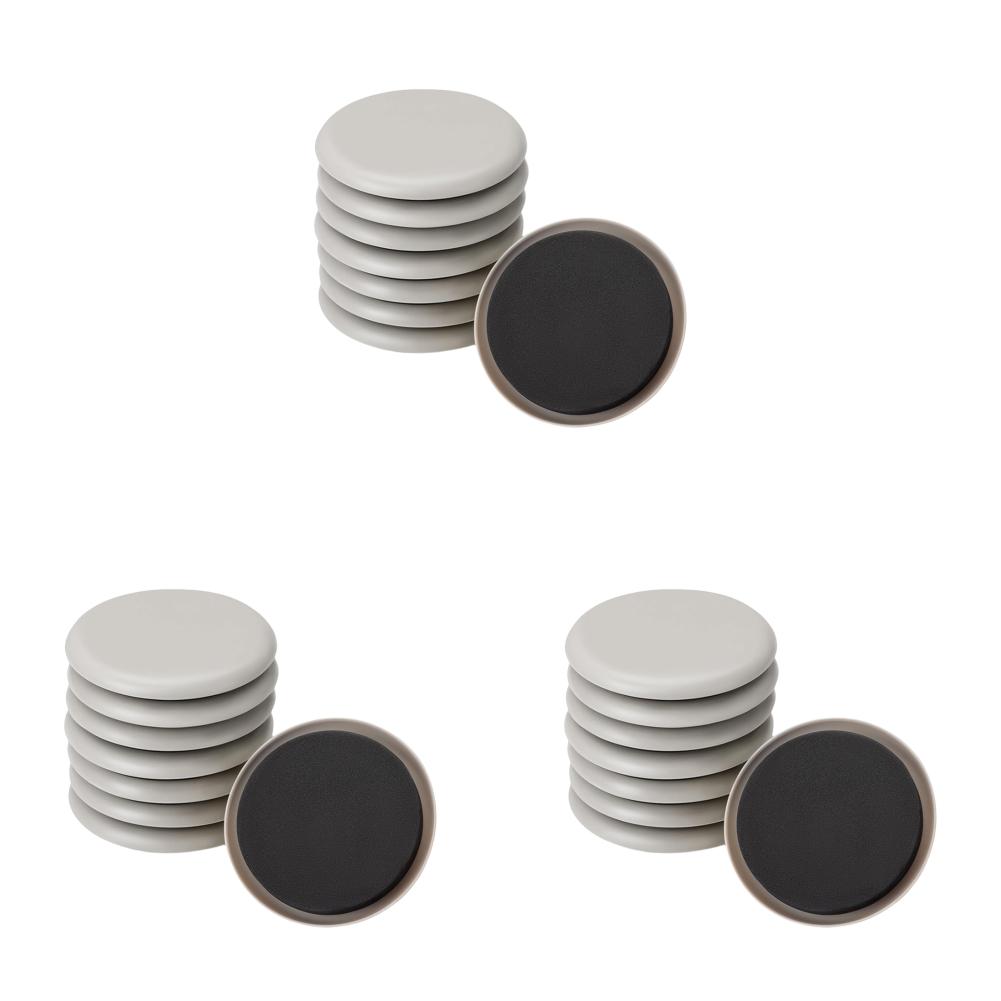 24/40Pcs Furniture Sliders Furniture Gliders Movers Self-Adhesive Heavy Duty Furniture Movers for Home Carpet Hardwood Floors