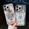 Luxury Ages Retro Cupid Angel Phone Case For iPhone 17 16e 16 15 14 13 12 11mini Pro Max X XR XSMAX 8 Air Plus Transparent Cover