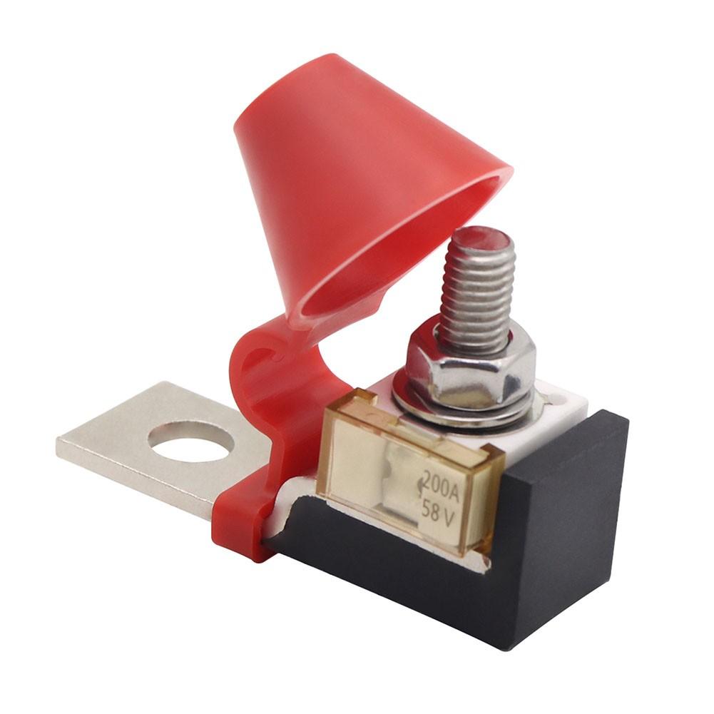 Rote Isolierkappe Sicherungshalterklemme 100A 150A 300A