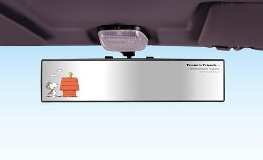 

Зеркало заднего вида Snoopy для милого Snoopy Легкая установка с универсальной посадкой для Kei и компактных автомобилей Расширяет ваш обзор Широкоугольное зеркало, Автомобили, Персонаж,