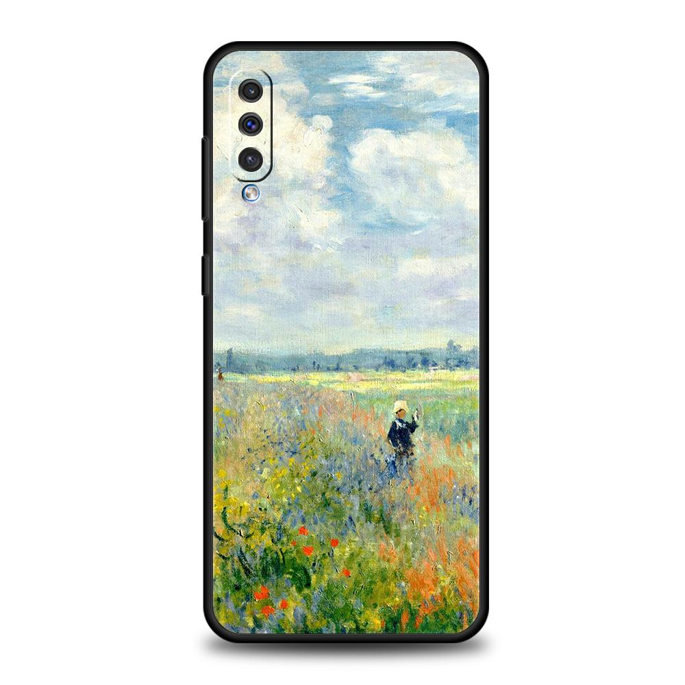 Claude Monet Impressionist Case For Samsung A15 A13 A51 A71 A41 A31 A21S A03S A05 A12 A32 A52 A22 A23 A25 A33 A53 A73 5G Cover