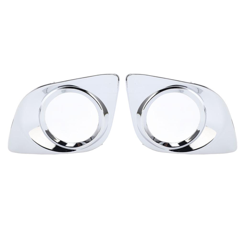 Pair of Fog Light Bezel Cover ABS Chrome 521270T010 Fog Light Molding Trim for Venza AV10