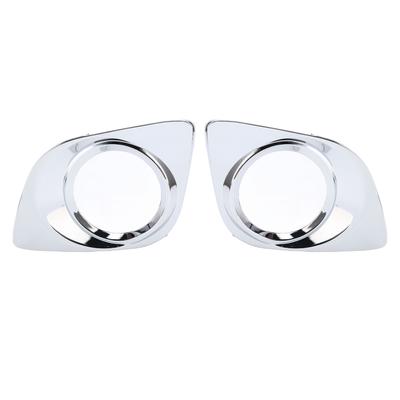 Pair of Fog Light Bezel Cover ABS Chrome 521270T010 Fog Light Molding Trim for Venza AV10