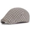 Men and Women Unisex’s Retro Berets Plaid Breathable Absorbent Paperboy Cap Spring Autumn Outdoor Casual Street Hats