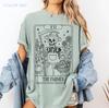 Farmer Tarot Card Shirt Comfort Colors®, Skeleton Farmer Shirt, Funny Farming Tee, Cottagecore Garden Shirt, Farmer Gifts, Homesteader Gifts