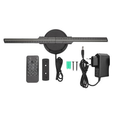3D Hologram Fan 3D Holographic Projector Advertising Display Fan with 224LED Beads Remote Control