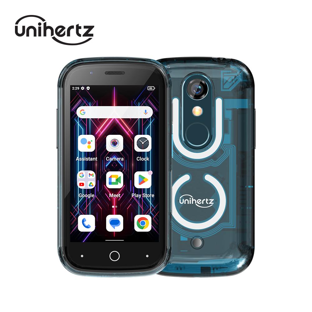 Unihertz Jelly Star Black and Blue Small Screen 3.0 inches Smartphone 4G Android 13 8+256GB