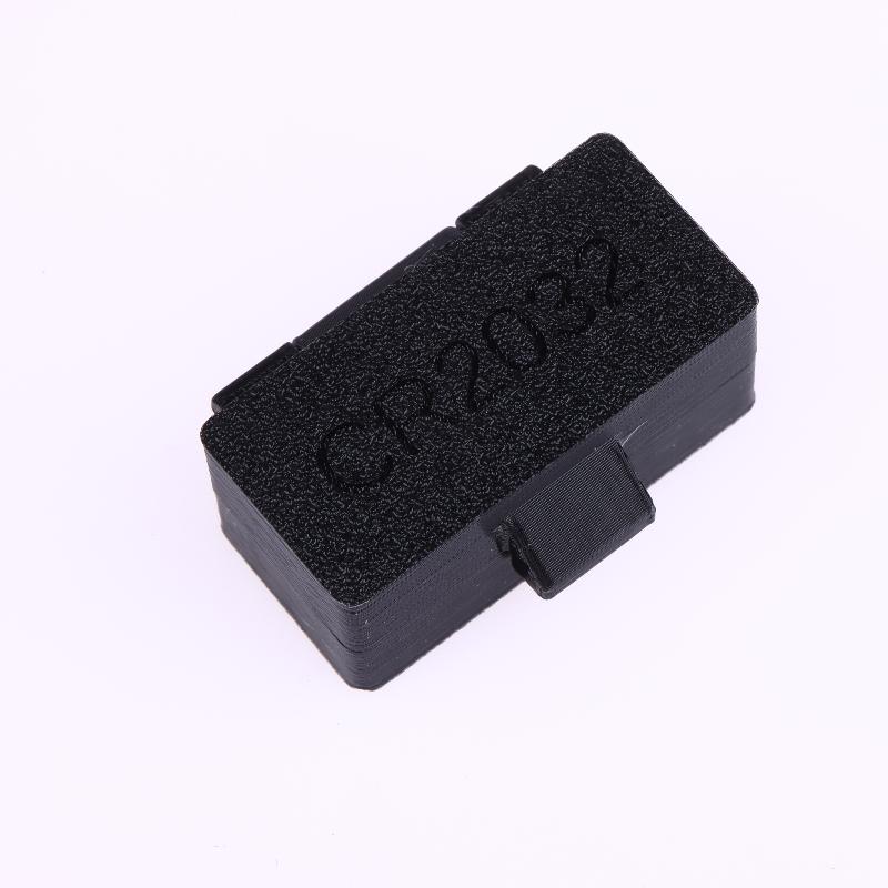 10-Hole Cr2032/Cr2025 Battery Box Coin Cell Battery Storage Case Portable Batteries Protective Holder Small Battery Organizer