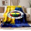 Fenerbahçe SK Soft and Comfortable Flannel Suitable for Sofas Living Rooms Outdoor Camping Travel and Also Makes a Great Anniversary Gif