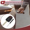 3 Buttons Key Shell Case MLBHLIK6-1T for Honda CR-V 2014-2016 for Honda Fit 2015-2020 Keyless Entry Remote Key Fob Replacement Case