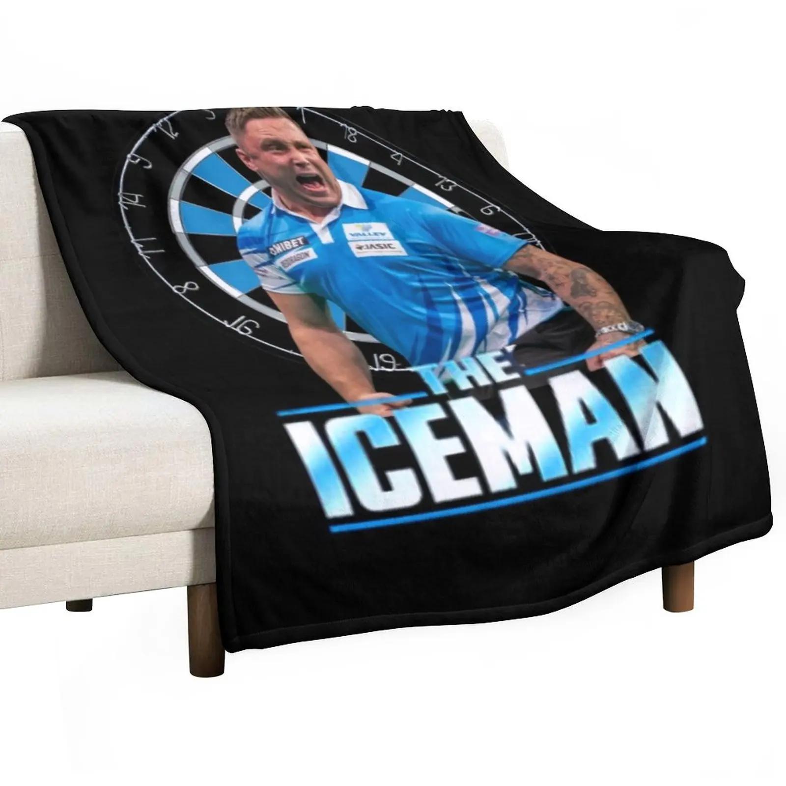 

Gerwyn price Darts -Wales The Iceman Darts PDC 2022- the ice man Gerwyn price Throw Blanket Summer Bedding Blankets sofa 30x40in